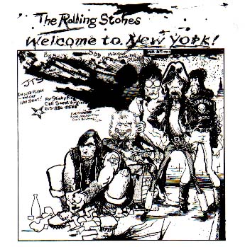 Welcome To New York Rolling Stones